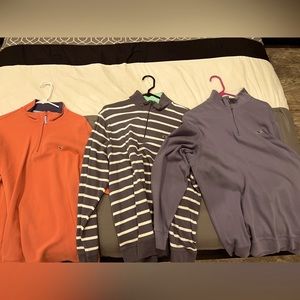 Lot of 2 Vineyard Vines pullovers. Large.